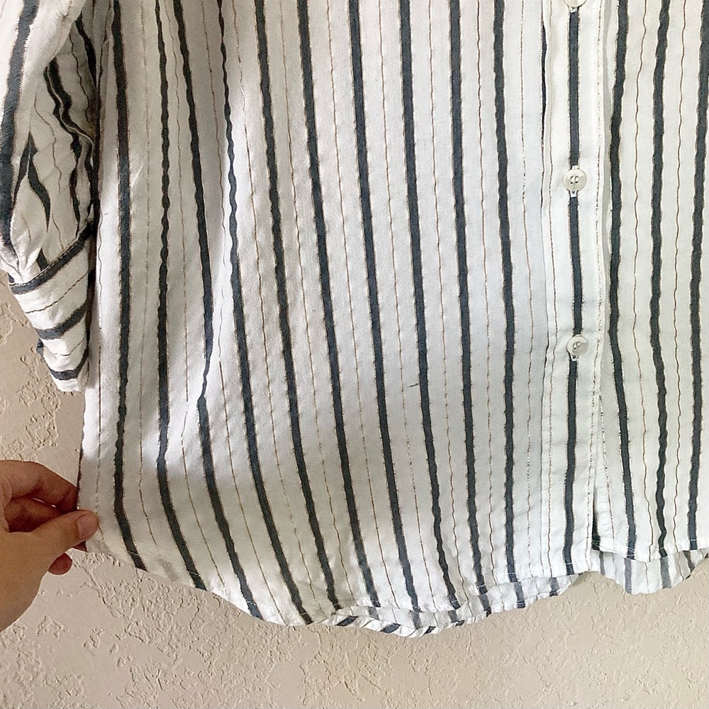 Onia Marie Striped Dress in Ensign Blue | EUC - Picture 7 of 14